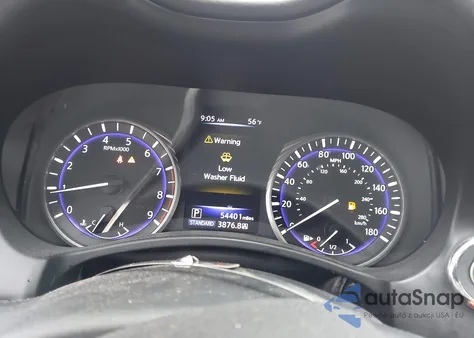 2018 Infiniti Q60 3.0T Luxe из США, поврежденный, VIN JN1EV7EL2JM392530